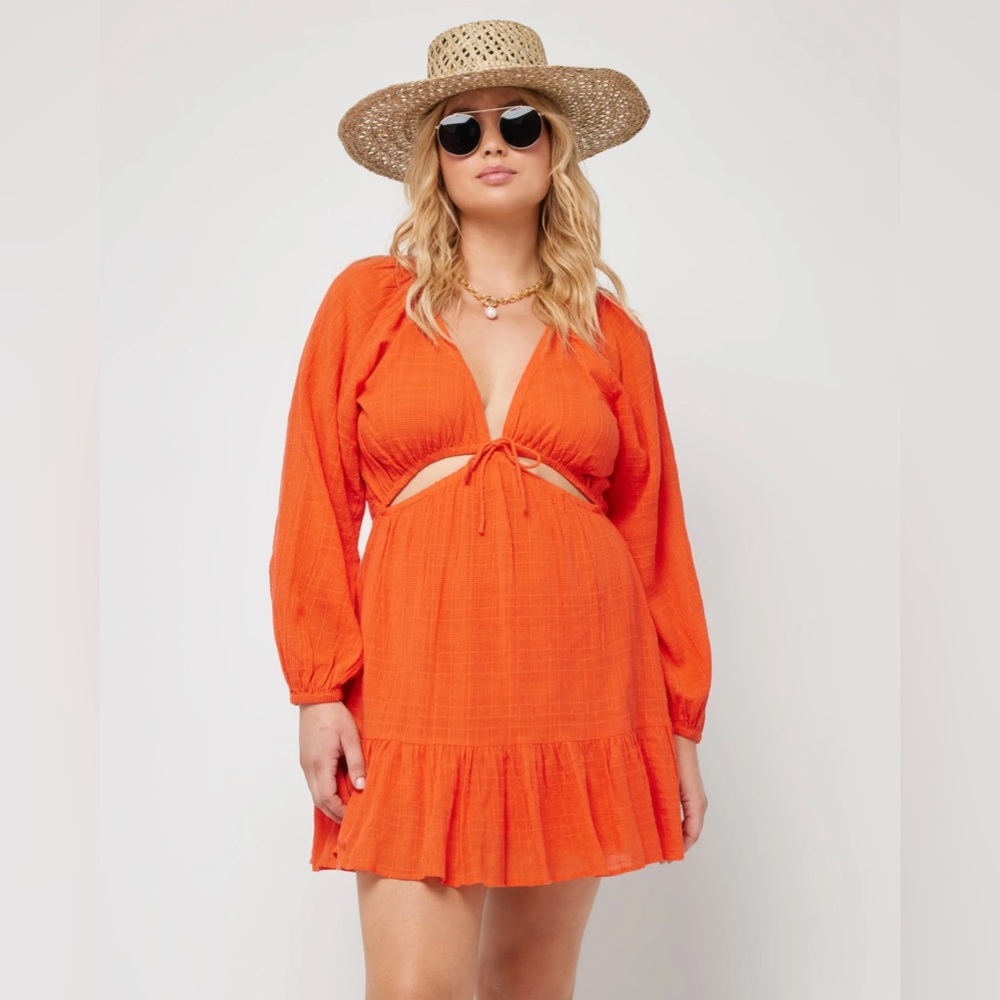 🎉LAST PIECE🎉L SPACE Feelin Fine Cover-Up Dress‎ - Picture 4 of 5